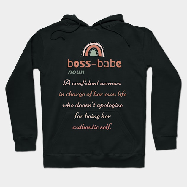 Boss Babe Hoodie by Funky Mama